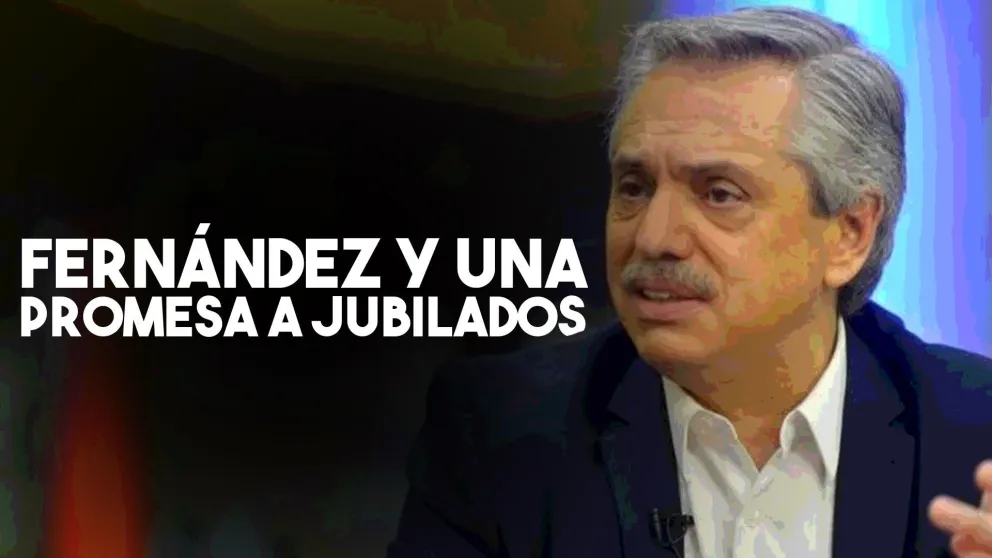 Fernández, a los jubilados: "El Estado va a subsidiar los medicamentos"