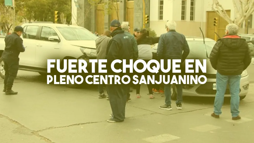Un fuerte choque dejó a tres personas heridas y con una crisis nerviosa