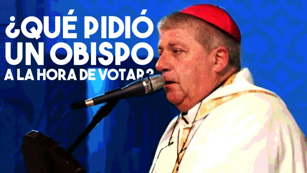Un obispo pidió a sus fieles que no voten por los candidatos que apoyan el aborto
