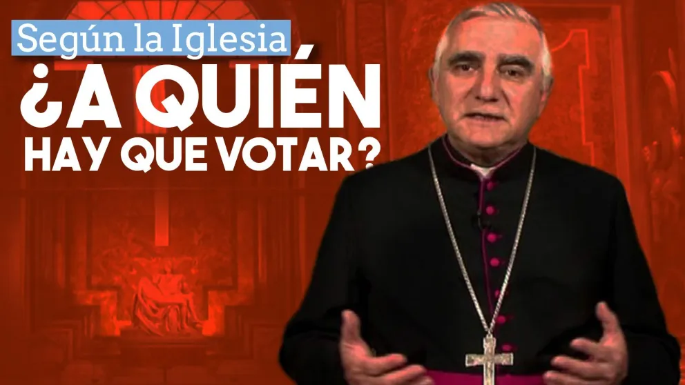 Monseñor Lozano y su posición a la hora de decidir el voto