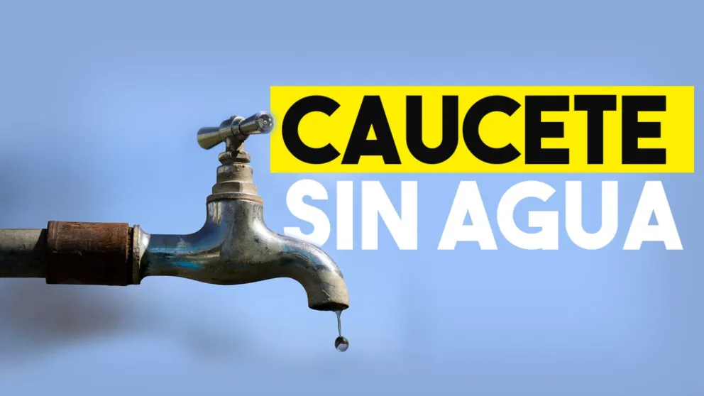 Caucete: tres barrios se quedarán sin agua por un arreglo