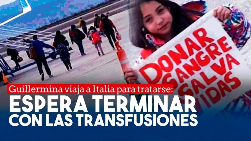 Guillermina Alba busca en Italia mejorar su calidad de vida