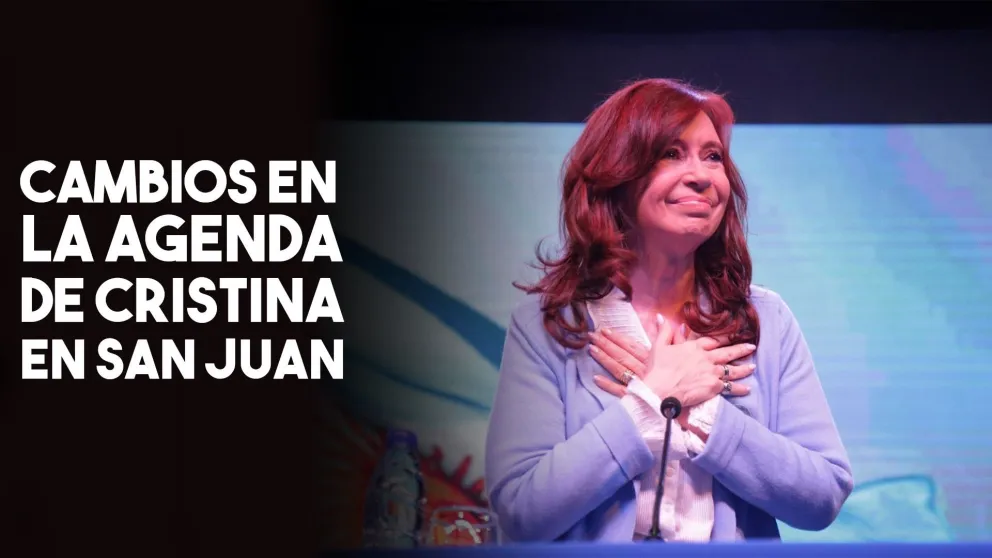 Confirmaron que el acto de CFK será en el Aldo Cantoni a las 18 del viernes