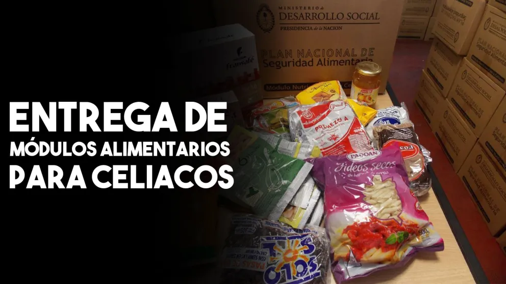 Inicia la entrega de módulos alimentarios a celiacos empadronados