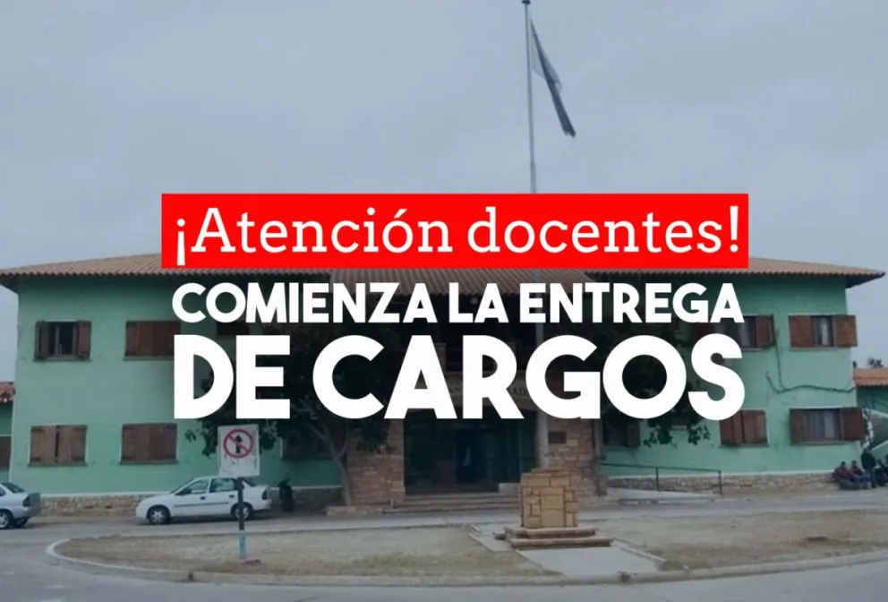 Comienza la entrega de cargos docentes