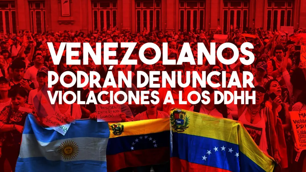 Argentina empieza a recibir denuncias de violaciones a los DDHH en Venezuela