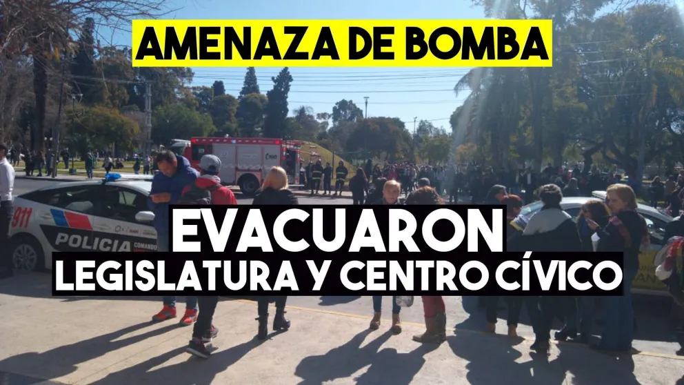 Una amenaza de bomba obligó a evacuar varios edificios públicos