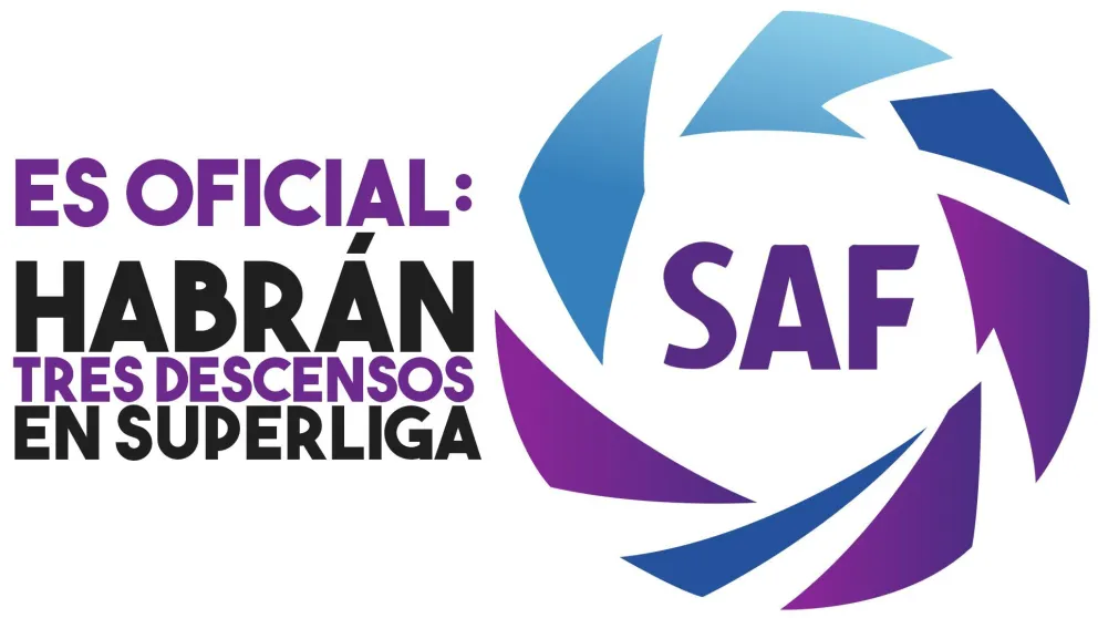 Es oficial: aprobaron los tres descensos en Superliga