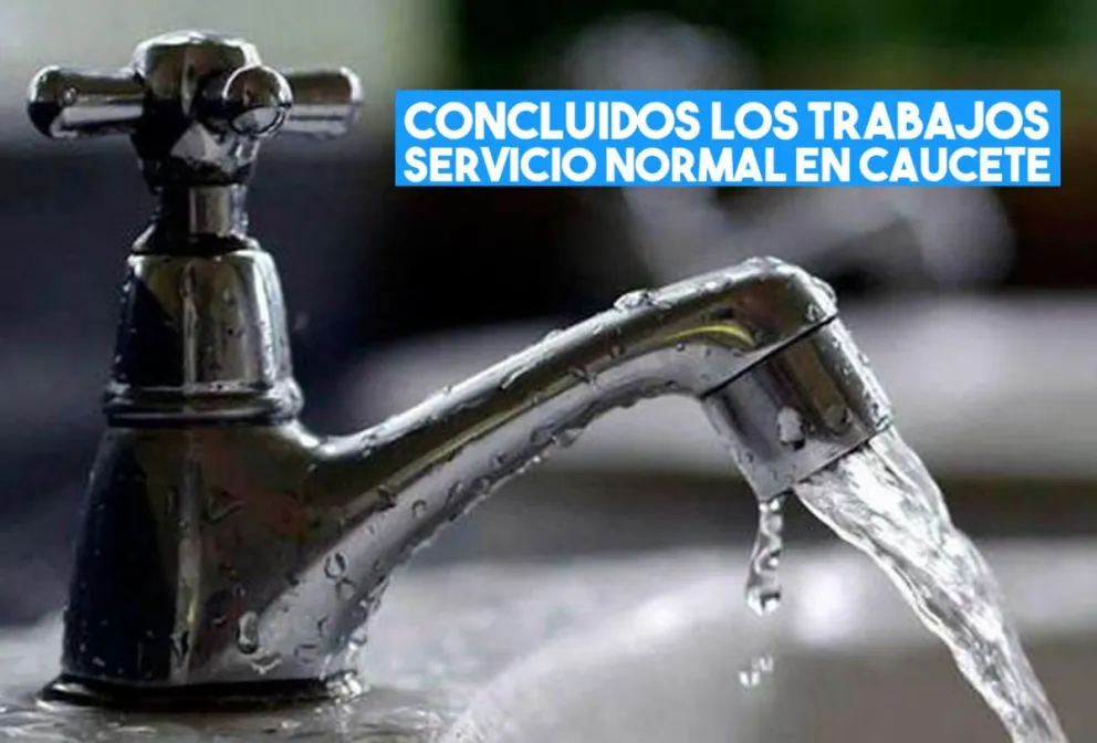 Servicio normalizado en Caucete