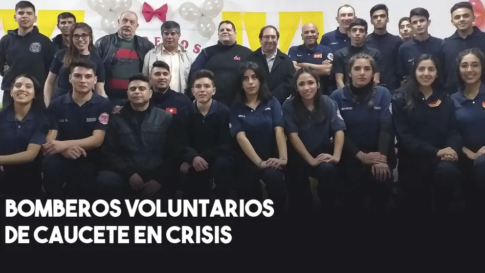 Bomberos Voluntarios de Caucete en crisis: móviles fuera de servicio por falta de combustible y la línea telefónica cortada por falta de pago