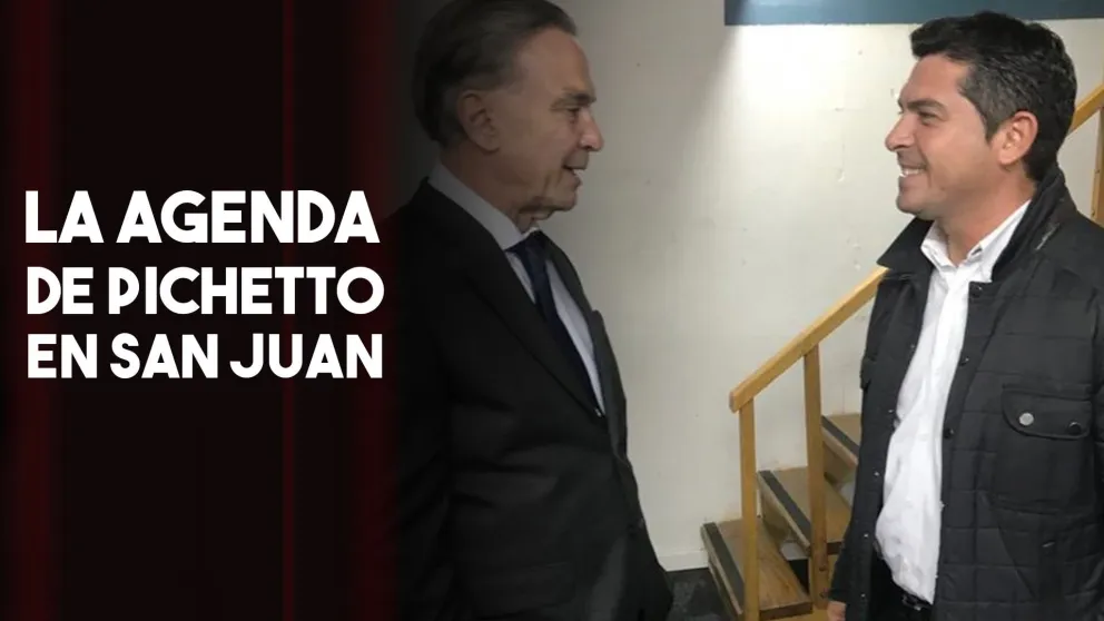 La agenda de Pichetto en San Juan