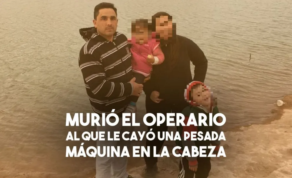 Murió el operario al que se le cayó una máquina en la cabeza