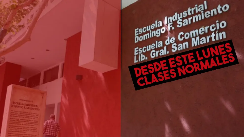 Clases normales desde el lunes en Escuela de Comercio e Industrial