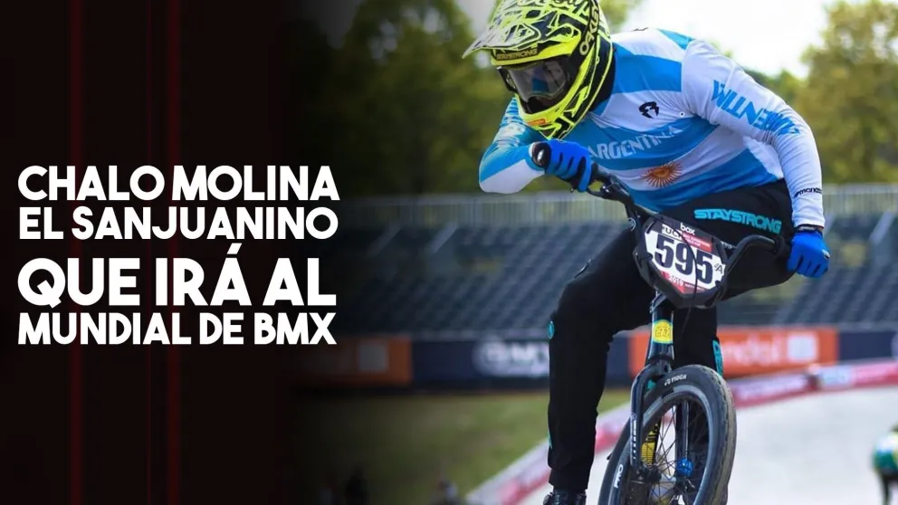 Comienza el Mundial de BMX y Chalo Molina representará a la Argentina