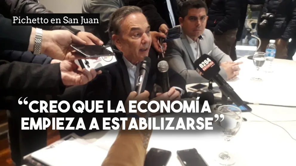 Pichetto en San Juan: "El Peronismo me abandonó a mi y a mis ideas"