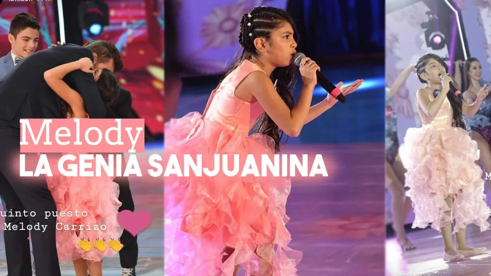 Melody genia de la Argentina: quedó cuarta y emocionó a todos