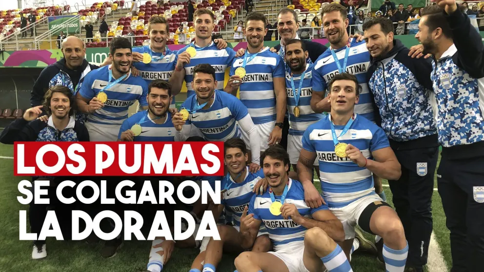 Los Pumas se vistieron de oro en Lima