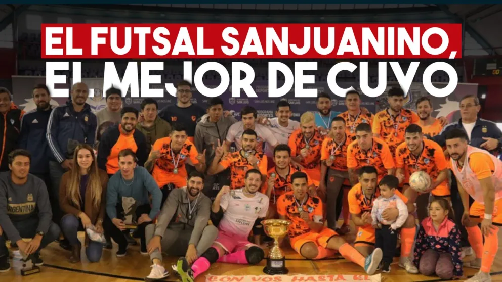 El futsal sanjuanino, el mejor de Cuyo