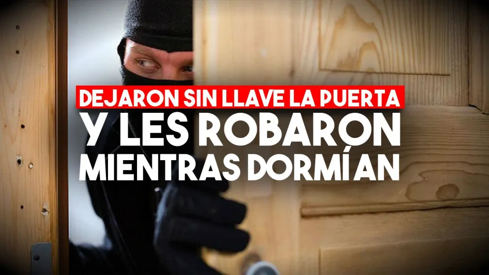 Ingresó a una casa, robó un televisor y lo atraparon