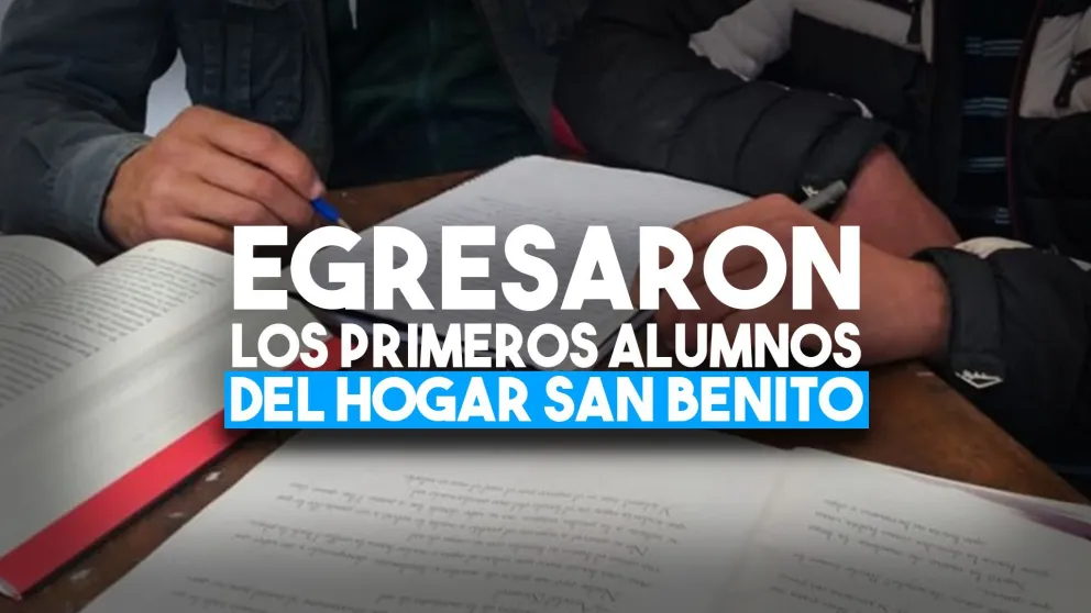 El CENS en San Benito tiene sus dos primeros egresados