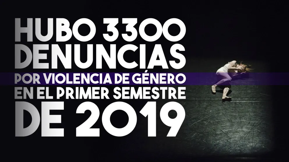 En el primer semestre del año, hubo 3300 denuncias por violencia de género