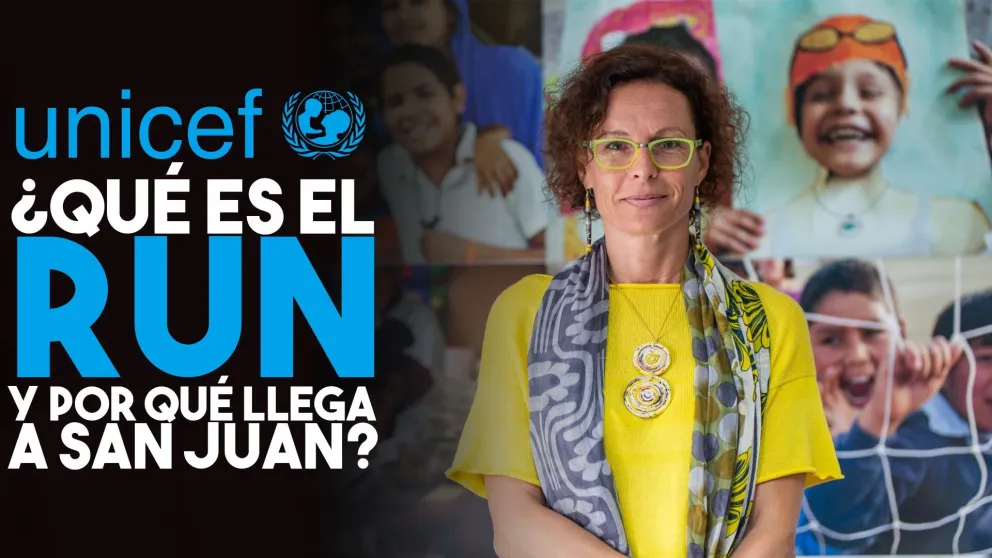 Llega a San Juan La representante de UNICEF para poner en marcha el RUN
