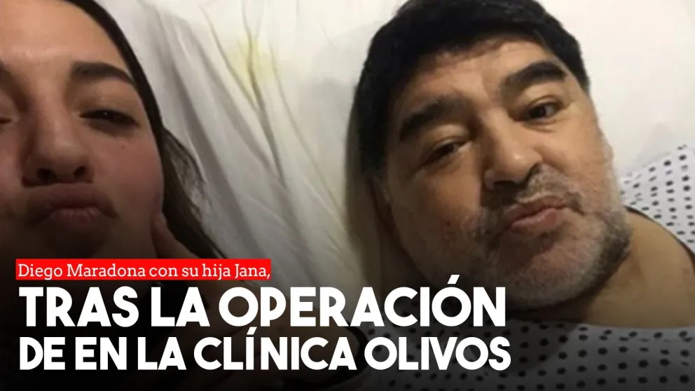 Maradona se recupera: "Hoy volví a caminar como cuando tenía 15 años"