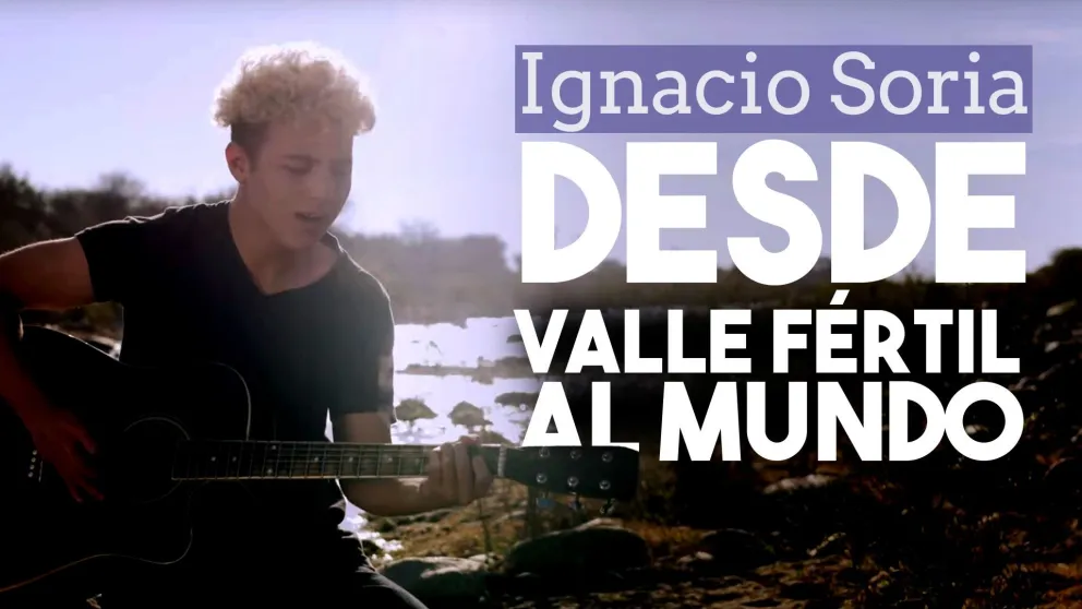 Ignacio Soria lanzó su primer audiovisual como solista lleno de postales vallistas