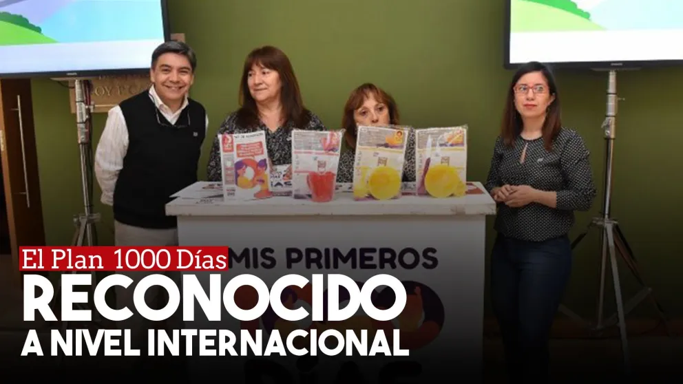 El Plan "1000 Días" reconocido a nivel internacional
