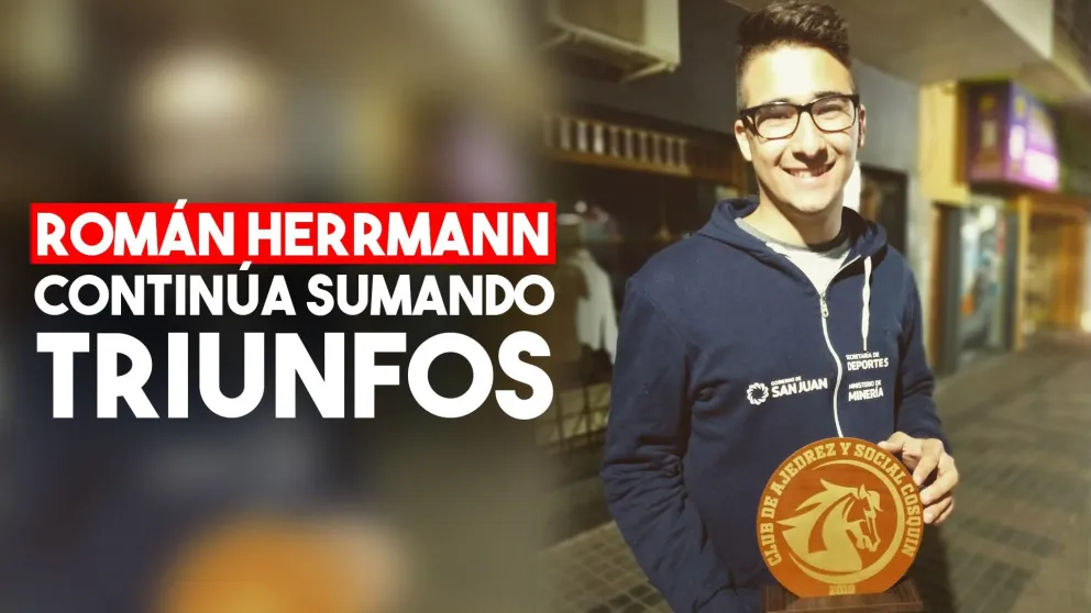 Román Herrmann sigue cosechando triunfos