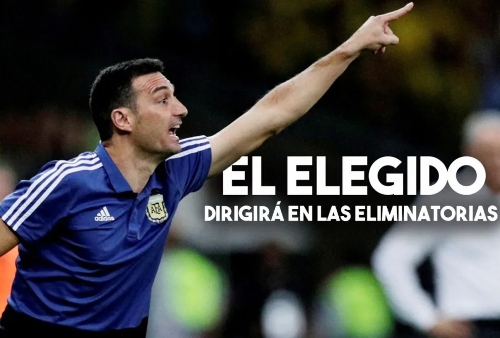 Confirmado: Scaloni será el DT de Argentina en las eliminatorias 2022
