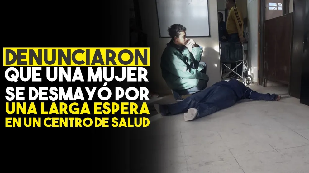 Denunciaron que una mujer se desmayó por la larga espera por ser atendida
