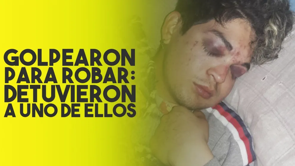 Cayó uno de los ladrones que golpeó e hirió gravemente a un joven
