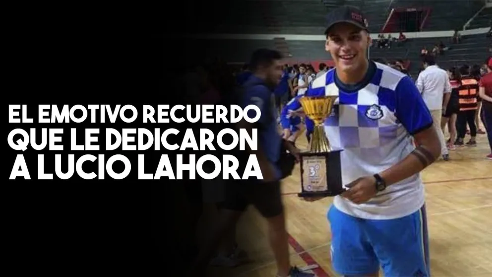 "Nunca te olvidaremos" el emotivo recuerdo que le dedicaron a Lucio Lahora el joven que murió atropellado