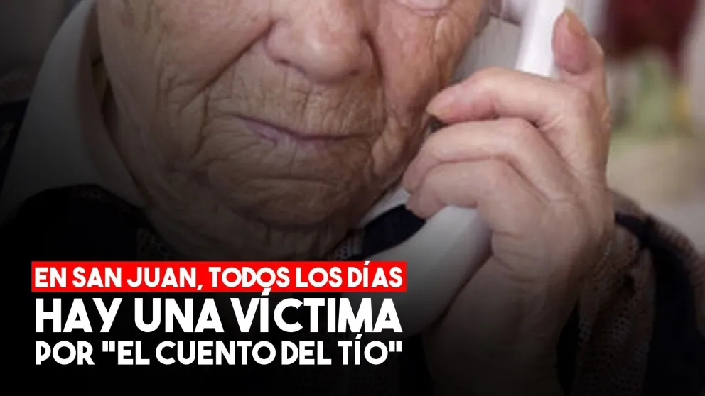 En San Juan todos los días hay una víctima por "el cuento del tío"