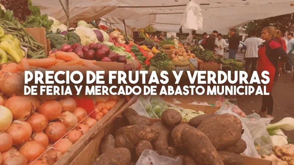 Estos son los nuevos precios de frutas y verduras del Mercado Municipal