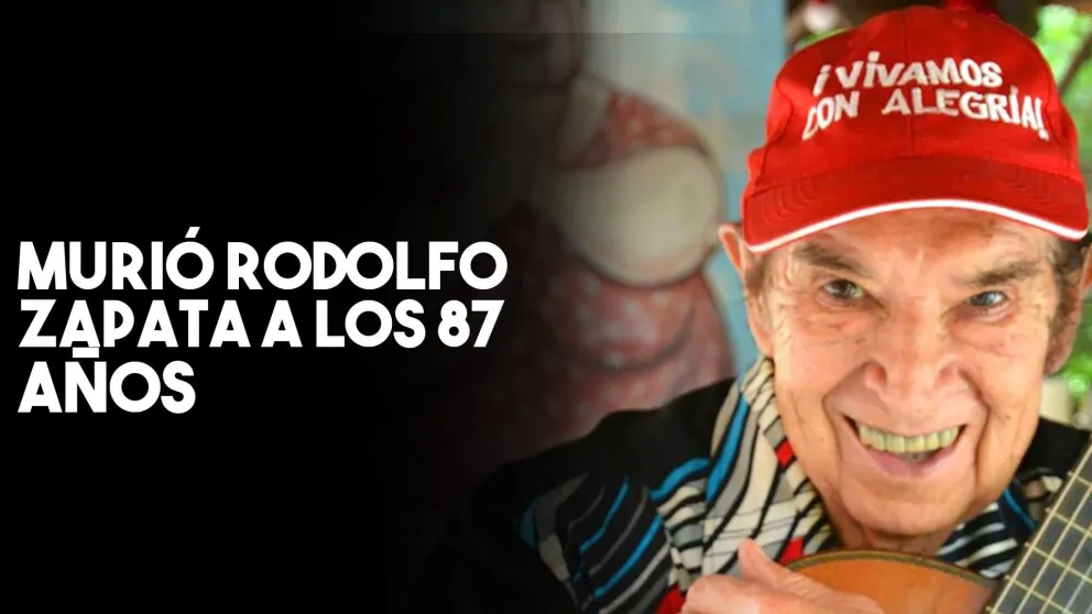Murió el músico Rodolfo Zapata, creador de la canción "No vamo' a trabajar"