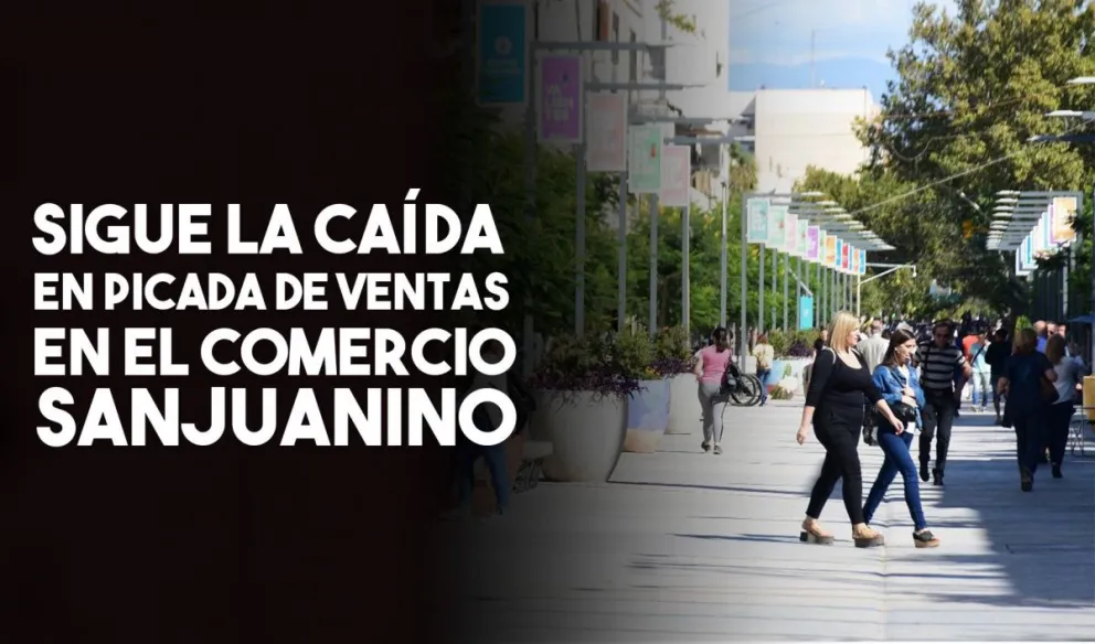 El comercio registró una caída en las ventas del 3,1% en julio
