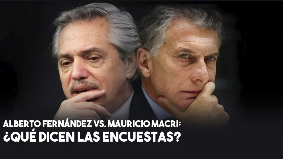 Una nueva encuesta le da sólo dos puntos de diferencia a Alberto Fernández sobre Mauricio Macri