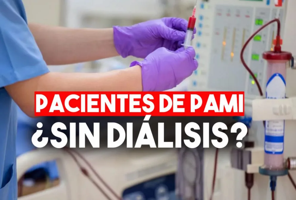 Los pacientes de Pami no tendrán nefrólogos desde el lunes
