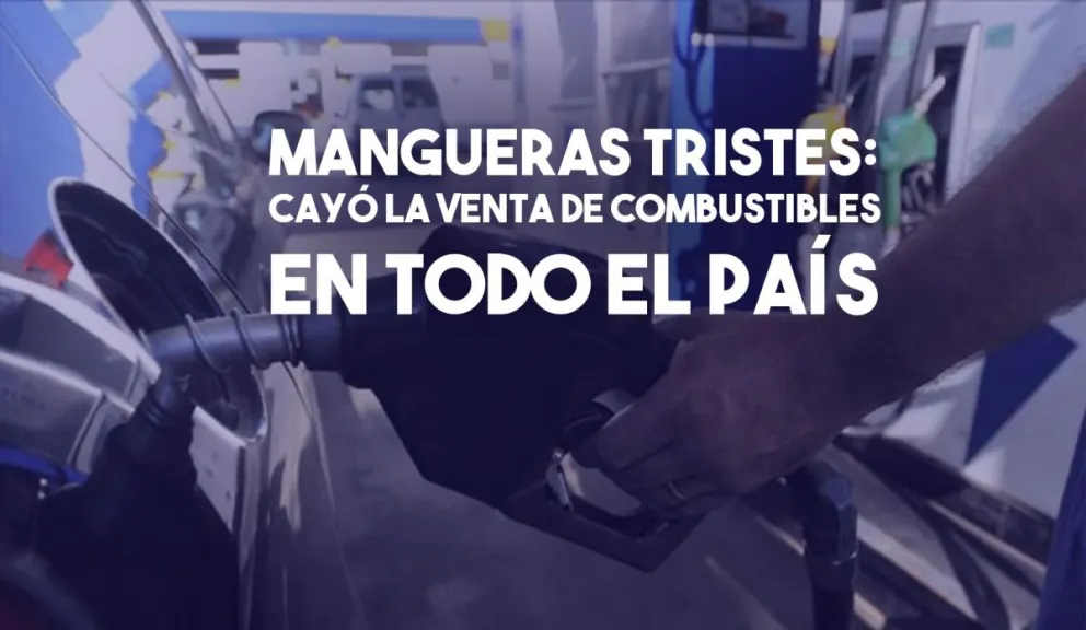 Cayó la venta de combustibles en todo el país