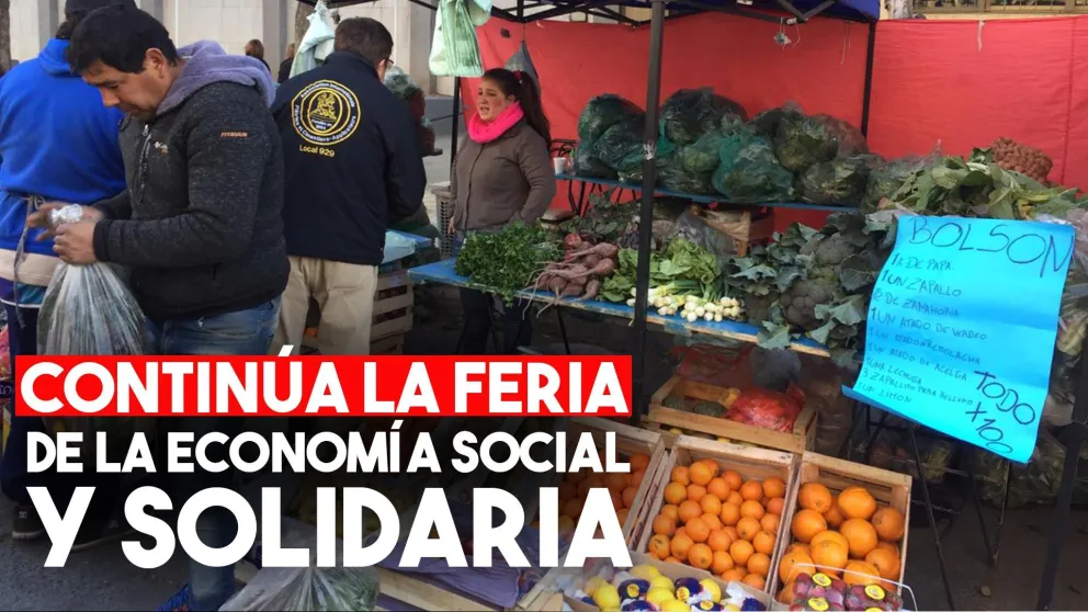 Continúa la Feria de Economía Social y Solidaria