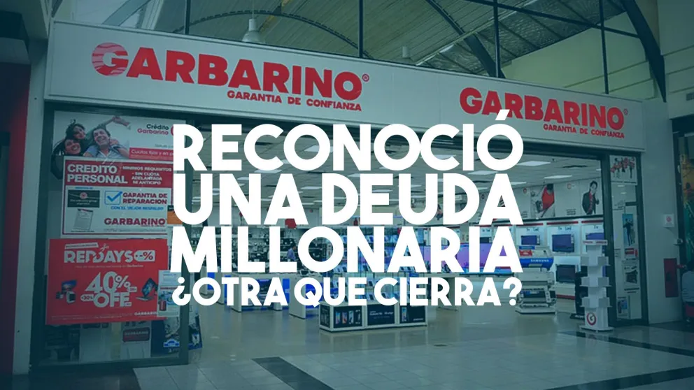 Garbarino renegoció una deuda de $4.000 millones con bancos locales