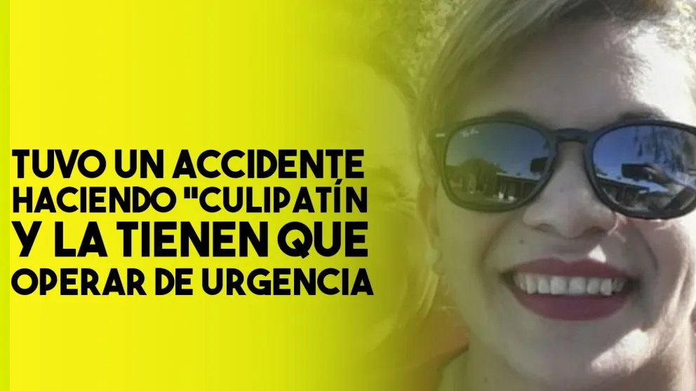 Una sanjuanina sufrió una seria lesión haciendo "culipatín y necesita ser operada de manera urgente