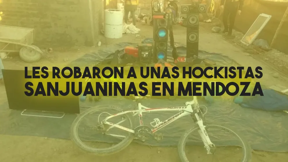 Robo a una delegación sanjuanina de hockey en Mendoza terminó con final feliz