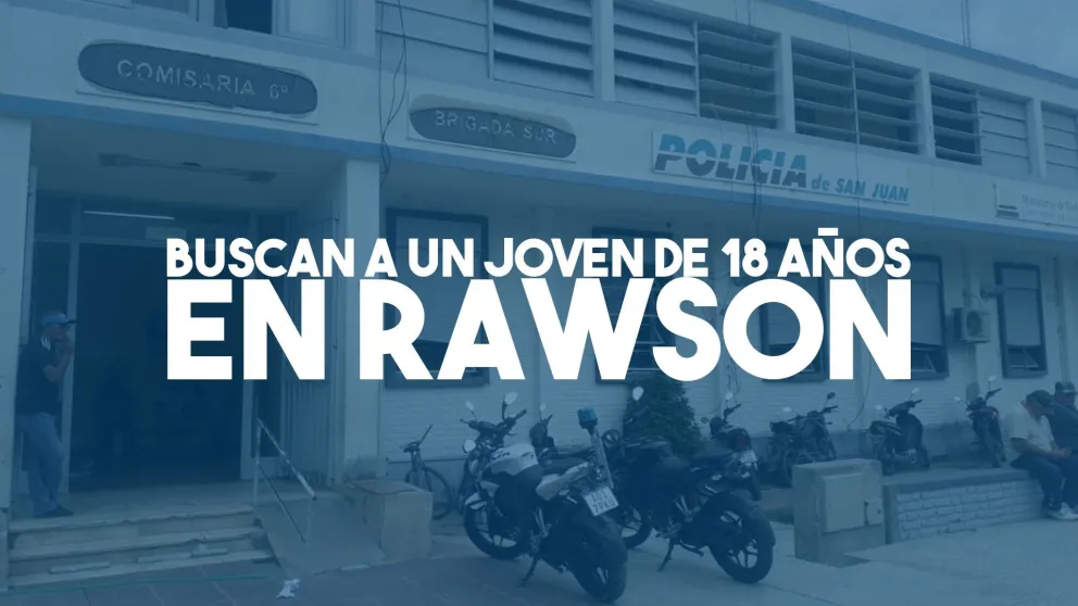 Buscan a un joven de 18 años en Rawson