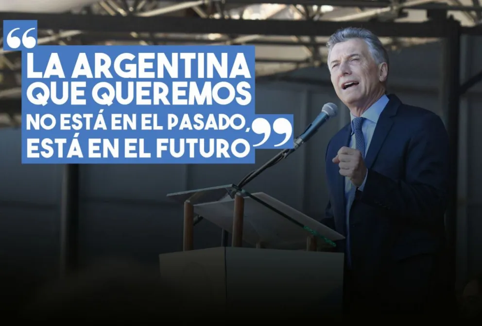 Macri: "La Argentina que queremos no está en el pasado, está en el futuro"