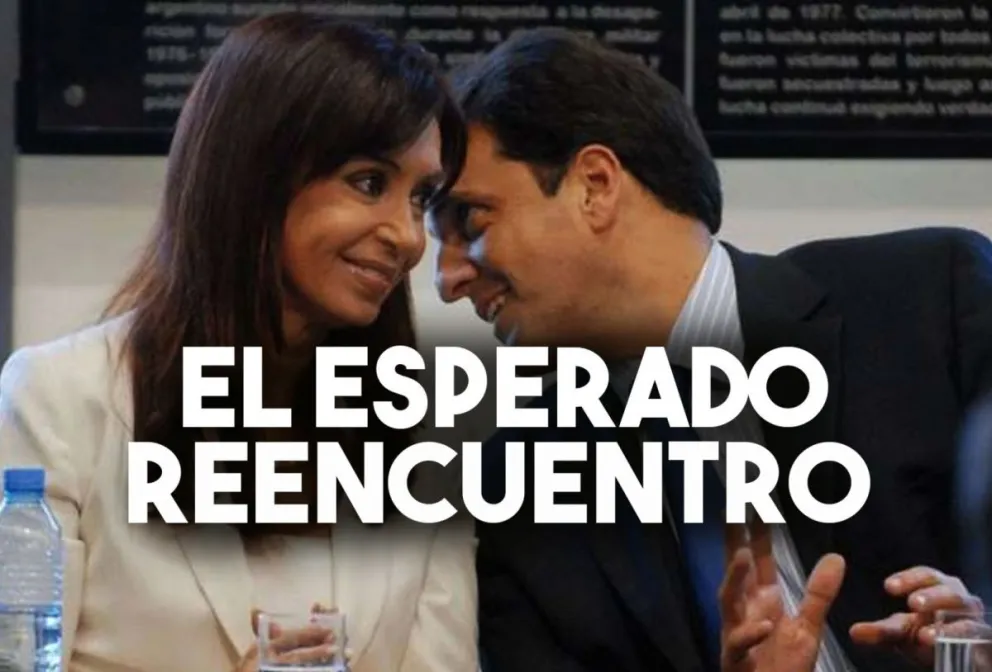 A días de las PASO, Cristina Kirchner se muestra por primera vez con Massa