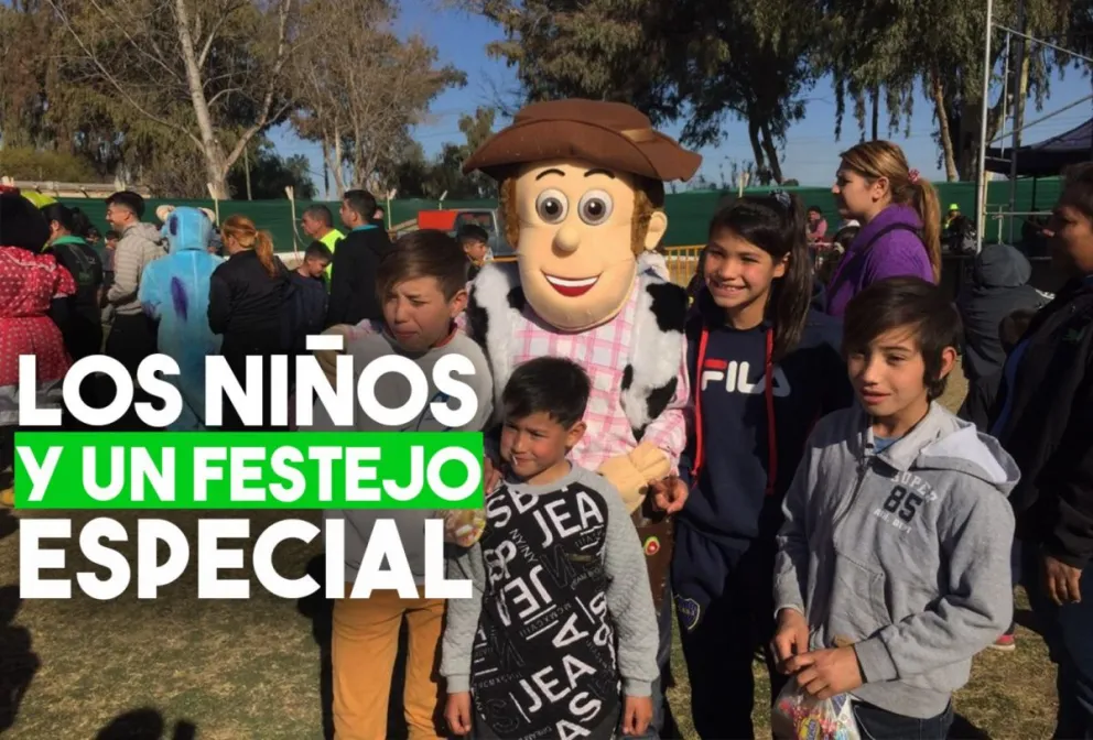 En Santa Lucía, los niños estuvieron de festejo