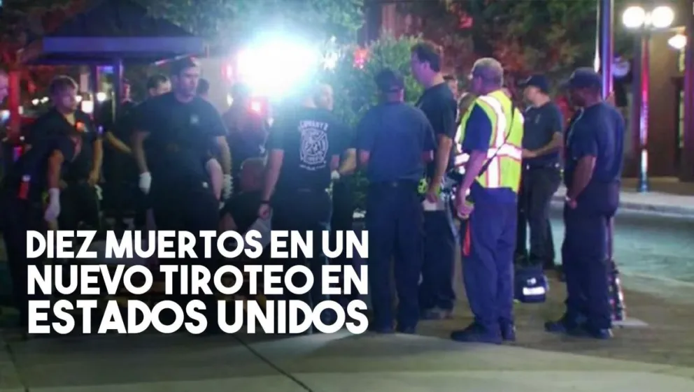 Un nuevo tiroteo en Estados Unidos dejó 10 muertos